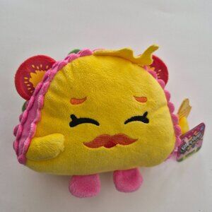 Shopkins Taco Terrie Plush – Food Character Taco – NWT – Moose Toys